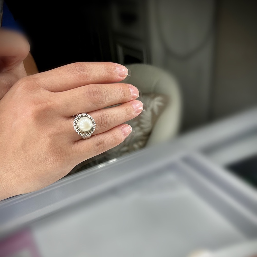 Cultured Pearl Ring